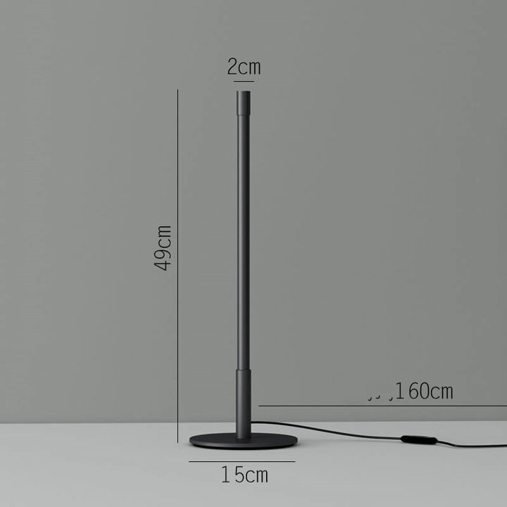 Wall soft decoration line lamp